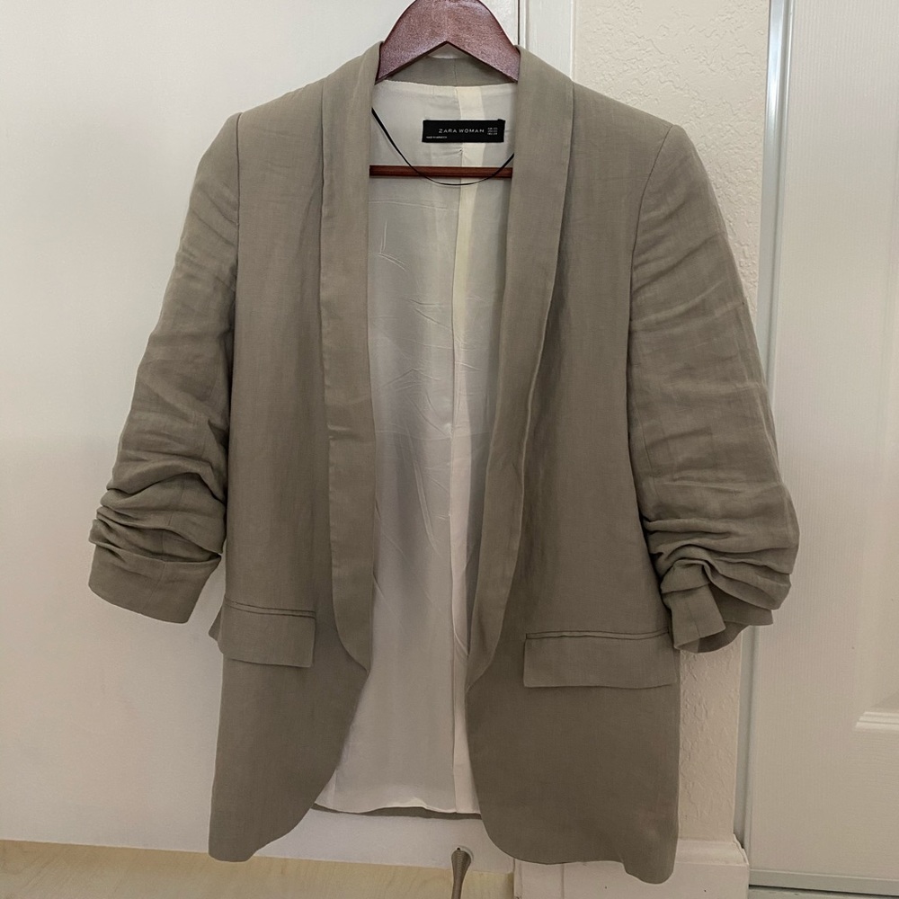 Zara Grey Blazer Size XS